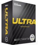 Wilson golfo kamuoliukai ultra distance two piece golfo kamuoliukas 24 kamuoliukai balti