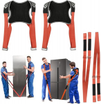 Mocoli ne&scaron;imo diržai baldų perkraustymo diržas ne&scaron;imo diržai perkraustymui 2 žmonėms perkraustymo pagalba su kempinės liemene 800 kg kėlimo diržas perkraustymo pagalba ne&scaron;iojamas ne&scaron;imo diržas buitiniams prietaisams ir daiktams