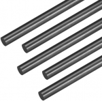 Sourcing map anglies pluo&scaron;to strypas 5 mm, skirtas Rc lėktuvams, matinis strypas Us, 200 mm 7.8 colio, 5 vnt.