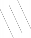 Imeistek 304 nerūdijančio plieno vamzdžiai, 3 mm i&scaron;orinis skersmuo x 0,5 mm sienelės storis, 250 mm ilgis, nerūdijančio plieno vamzdis, tiesus vamzdis (3 vnt.)