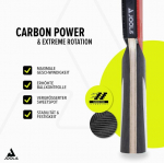 Joola Carbon Pro stalo teniso raketė, Ittf patvirtinta profesionali stalo teniso raketė varžyboms