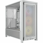 Korpusas Corsair Frame 4000D RS ARGB Tempered Glass Midi-Tower, white