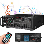 Integruotas namų stiprintuvas didelės galios bluetooth 5.0 2000w