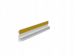 Pvc palangės profilis su tarpine 2.5m 6/3