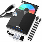 Optinis įrenginys I&scaron;orinis Cd Dvd grotuvas ne&scaron;iojamas įra&scaron;ymo įrenginys Usb-c 3.0 hub