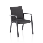 Lauko kėdė Kettler Rasmus, antracito spalvos plastikas, prakti&scaron;kas dizainas