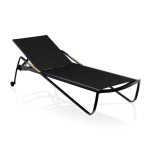 Sodo gultas Kettler Diamond reguliuojamas antracito spalvos plastikas