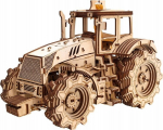 Medinės 3d dėlionės Traktorius Mechaninis surinkimo rinkinys Diy