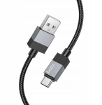 Kabel USB A do USB C Hoco 3A 1 m X110 czarny