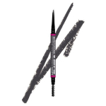 NYX Professional Makeup Blade & Shade, dvigubo galvutės antakių pie&scaron;tukas, iki 16 valandų i&scaron;liekamumo, Pilka