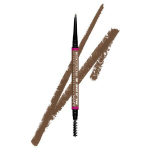 NYX Profesionalus Makiažas Blade & Shade, dvia&scaron;menė antakių kreida, tvirtumas iki 16 valandų, Taupe