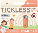 Ultragarsinis erkių atbaidymo prietaisas &bdquo;Tickless Kid Pro&ldquo;, persikų spalvos (USB)
