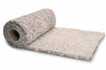 Minky Plush margintas snieginis irbis 1/2 m