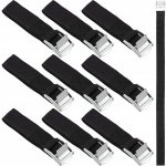 Vejos aeratoriaus batų dirželiai, 10 vnt. aeratoriaus batų tvirtinimo dirželių, vejos smaigų batai