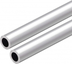 Aliuminio vamzdis 6063, 300 mm, 15 mm i&scaron;orinis, 10 mm vidinis skersmuo