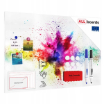 Magnetinė lenta Holi 90x60 cm turistiniams magnetams