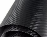 Carbon 3d automobilinė lipni plėvelė juoda matinė 200x127cm