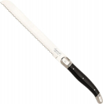 Laguiole Style de Vie Premium Line duonos peilis, juodas