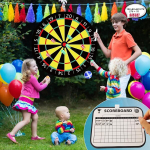 Akosuntoys dvipusė vaiki&scaron;ka smiginio lenta, montessori žaislas dinozauras, vorų arba klasikinio stiliaus smiginio lentos žaidimas - dovanos ir žaislai 3-12 metų berniukams ir mergaitėms