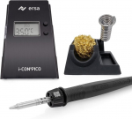 Ersa I-con Pico Mk2 litavimo stotis 80 W 150-450&deg;c skaitmeninė litavimo stotis su lengvu ir ergonomi&scaron;ku I-tool Pico Mk2 lituokliu su Tip 'n Turn keitimu + 1.6 mm litavimo antgaliu