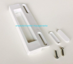 Mds Ersatzteile &scaron;aldytuvo-&scaron;aldiklio durelių rankena, plastikinė, balta, universali