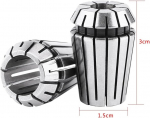 10 dalių collet rinkinys Er20 didelio tikslumo collet rinkinys cnc graviravimo staklėms ir frezavimo įrankiui 1/8 colio ~ 10 mm