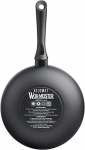 Kelomat, Wokmeister 3429-343 wok keptuvė, skersmuo 28 cm, 47.5 x 28.5 x 9 cm, 1,285 kg, juoda, neprideganti speciali keptuvė