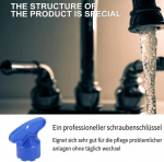 5 aeratorių rinkinys mai&scaron;ytuvams, mai&scaron;ytuvų raktai, aeratoriai M16.5, aeratoriaus raktas, mai&scaron;ytuvo raktas voniai, virtuvei, kriauklei, mai&scaron;ytuvui, filtro raktas, i&scaron;montavimo įrankis