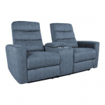 Sofa-reglaineris Home4You Gaston, mėlyna
