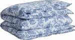 Gant Gėlių viengulis antklodės užvalkalas College Blue spalvos, dydis 155 x 220 cm
