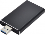 Cablecc Mini Pci-e Msata į Usb 3.0 i&scaron;orinį Ssd Pcba konverterio adapterio kortelė su korpusu