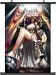 Karma-x didelis 60 x 90 cm overlord kakemono ritininis paveikslas anime manga audinio plakatas sieninis ritininis plakatas sienų dekoracija dovana albedo