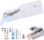 Rankinė siuvimo ma&scaron;ina su siuvimo priedais, mini siuvimo ma&scaron;ina, patogi siuvimo ma&scaron;ina su siuvimo rinkiniu, ne&scaron;iojamas elektrinis greito siuvimo įrankis naudojimui namuose, drabužių, užuolaidų siuvimui