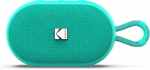 Kodak Pws-2284 ne&scaron;iojama belaidė kolonėlė - Ipx7, Bluetooth, 6w Rms, Tws Stereo, baterija 1500mah, baterijos veikimo trukmė 10-12 val., skambinimas laisvų rankų įranga, silikoninis dirželis, Type-c kabelis pridedamas