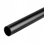 Skersinis drabužių spintai fi 25 mm 300 cm Juodas matinis