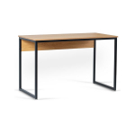 ROSS lofto formos ra&scaron;omasis stalas biurui, 120x60 cm, auksinio ąžuolo/juodos spalvos, modernus