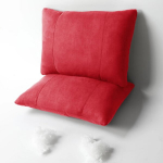 Automobilio kaklo pagalvėlė Poksri, raudona, 2 vnt.