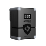 V-Mount baterija, 99 Wh (6800 mAh, USB-C PD100W, USB-A, D tipo jungtis, 2 nuolatinės srovės i&scaron;ėjimai)