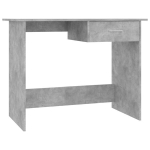 Ra&scaron;omasis stalas，Biuro stalas，Kompiuterio stalas, pilkos spalvos, 100x50x76cm, apdirbta mediena CFE1642579