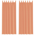 Voile užuolaidos su kilpomis, 2vnt., terakota sp., 140x260cm CFE7505199