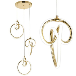 &Scaron;viestuvas TOOLIGHT Led G072-3Cp Gold