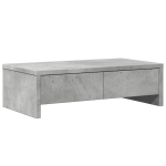Monitoriaus stovas su stalčiais, betono, 50x27x15cm, mediena CFE951551