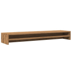 Monitoriaus stovas, artisano ąžuolo spalvos, 100x24x13cm, MDP CFE615461
