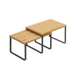 Prieskonių lentyna Songmics &ndash; 2 dalių reguliuojama natūrali stovas prieskoniams