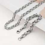 Grandinėlės ir apyrankės komplektas vyrams