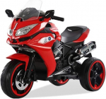 Triratis vaiki&scaron;kas elektrinis motociklas Speed 1200GS, raudonas