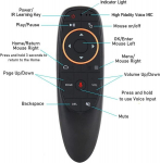 I&scaron;maniojo (Smart TV) ir televizoriaus priedas I&scaron;manusis televizorius ir TV priedai Dreams Store G10 oro pelė