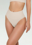 Besiūlės moteri&scaron;kos tamprės-&scaron;ortukai su modeliuojančiu efektu HI-LEG SHAPEWEAR Giulia, spalva light nude