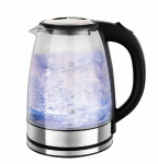 Happy People Virdulys Stiklinis elektrinis virdulys su LED ap&scaron;vietimu SuTai 2L 2000W