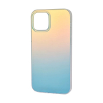 Prijunkite Apple iPhone 15 skaidrų gradientinį dėklą su chameleono ra&scaron;tu